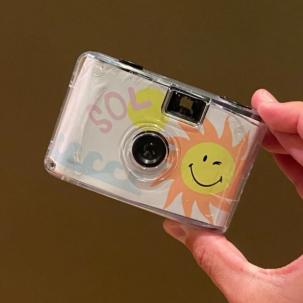 FILM CAMERA WITH WATERPROOF CASE